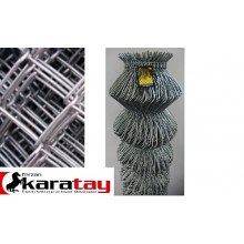 Galvaniz Kaplı Helezon Tel 70x70x150cm 2,30mm
